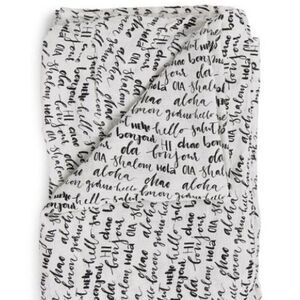 Hello Swaddle 1 pack - soft muslin, bamboo/cotton blend. Great for swaddling, nu